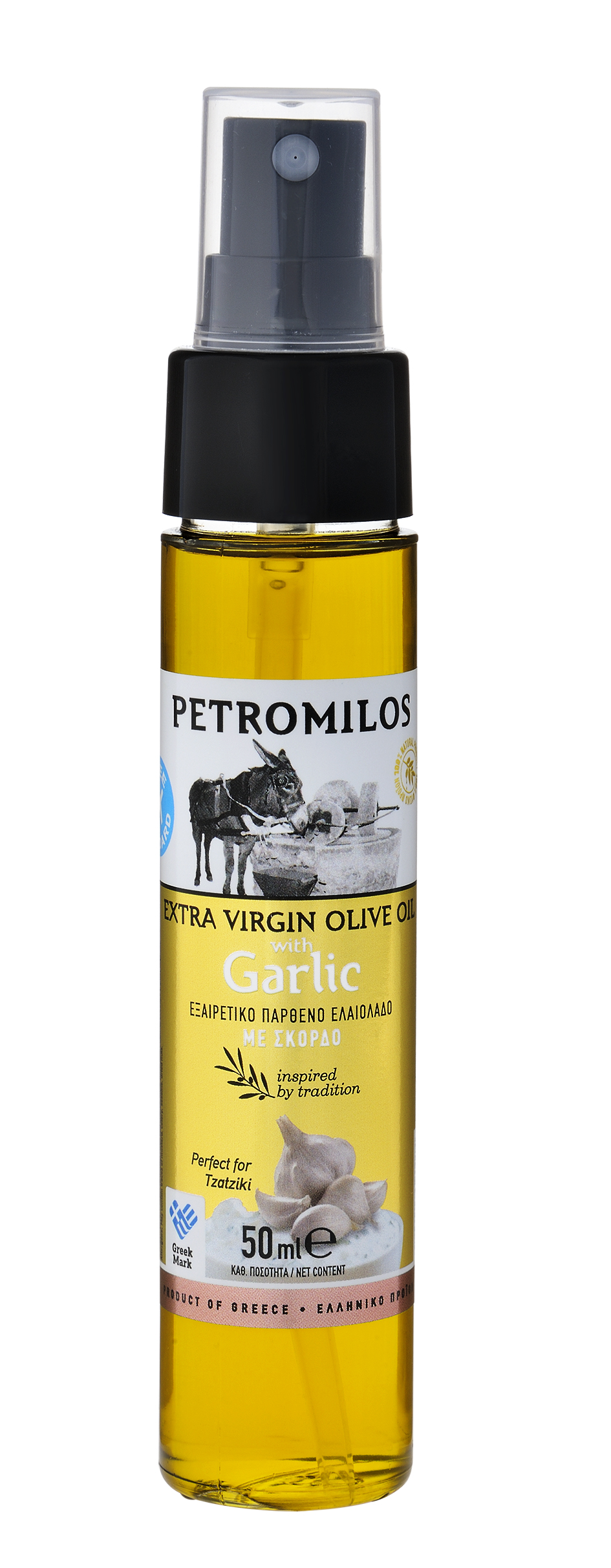 petr_50garlicSpray_.jpg Λάδι Σε Σπρέι Petromilos Σκόρδο 50ml – κωδ.203150 - Image 1